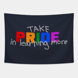 Take Pride in Learning More - Pride Month June 2020 Tapestry