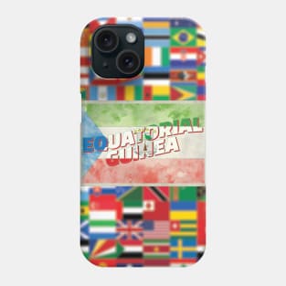 Equatorial Guinea Vintage style retro souvenir Phone Case