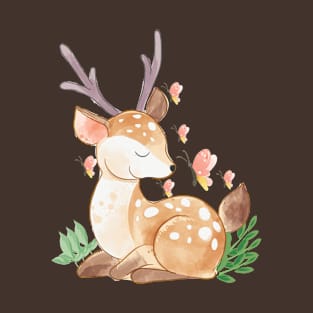 deer cartoon T-Shirt