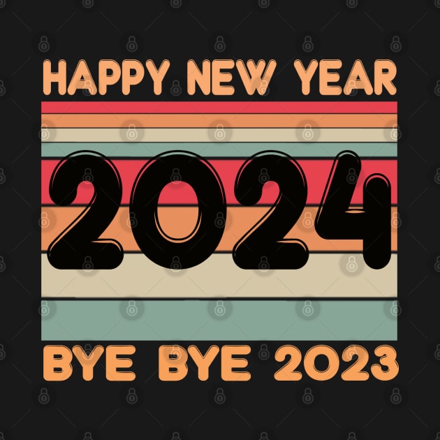 Happy New Year 2024 by kiwodesign