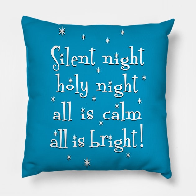 Silent Night Pillow by Vandalay Industries