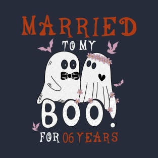 Funny 6th Wedding Anniversary October 6th Anniversary T-Shirt