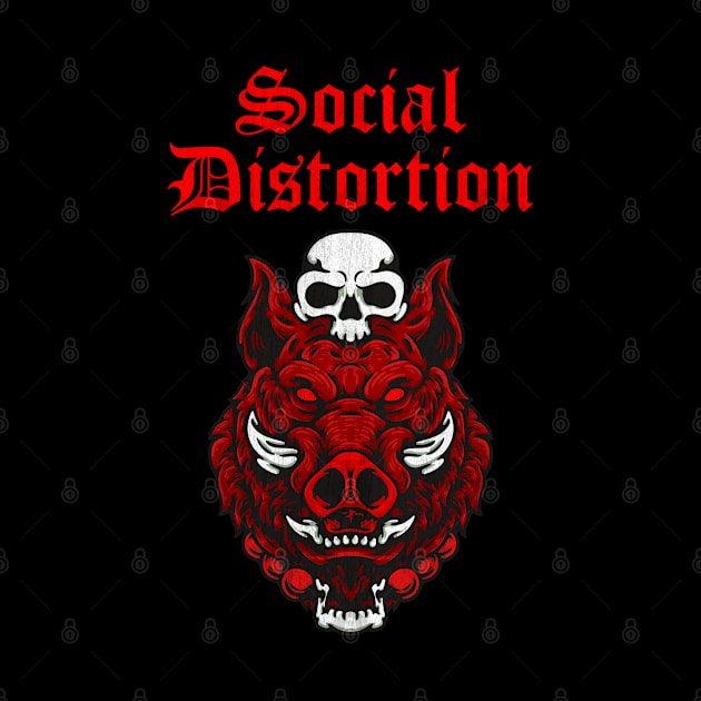 Social Distortion Somewhere Between Heaven and Hell by Rooscsbresundae