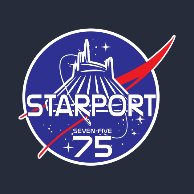 Starport 75 by EnchantedTikiTees