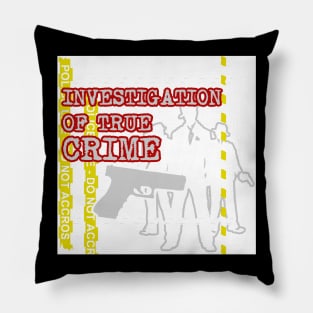 Investigation Of True Crime Pillow