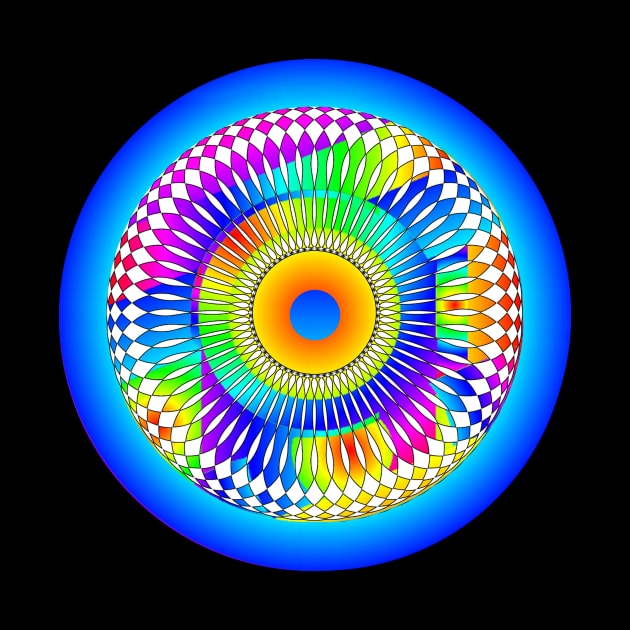 Abstract Spinning Wheel by icarusismartdesigns