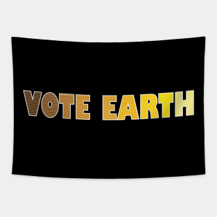 Voting Day: Earth Edition Tapestry