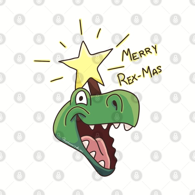 Merry Rex-mas by nonbeenarydesigns