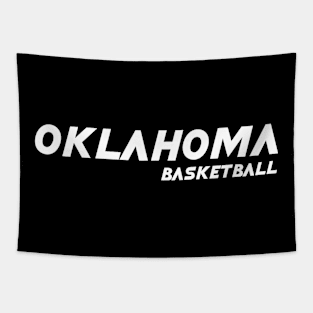 Oklahoma City Basketball Tapestry