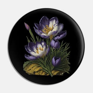 CROCUS ART Pin