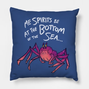 Depressed Crab Pillow