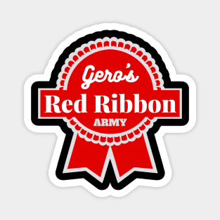 Gero's Red Ribbon Army Magnet