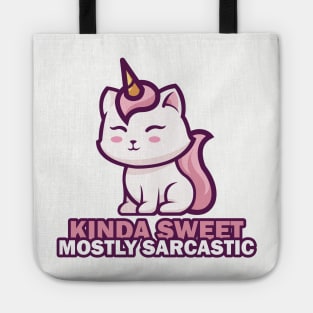 Kinda Sweet Mostly Sarcastic Tote