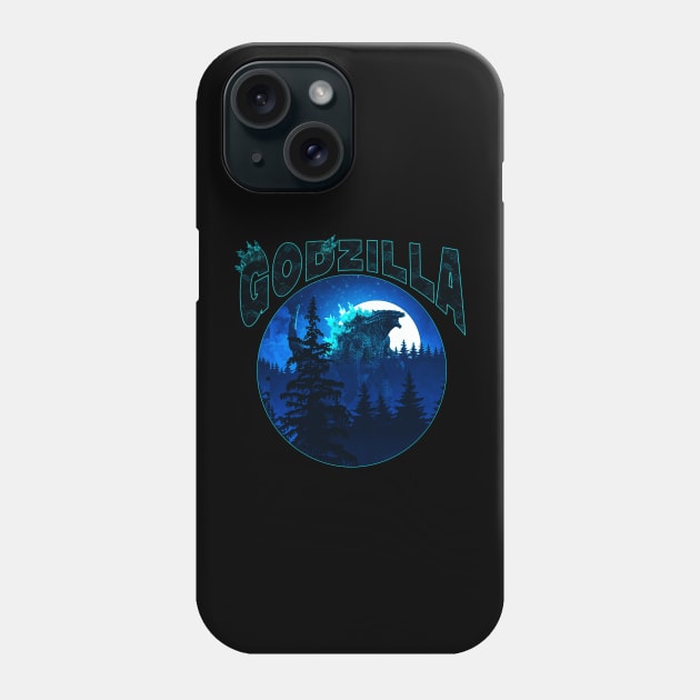 godzilla king monster Phone Case by nowsadmahi