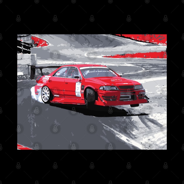 Daigo Saito ebisu circuit D1GP JZX100 JUMP CHASER DRIFT MACHINE by cowtown_cowboy