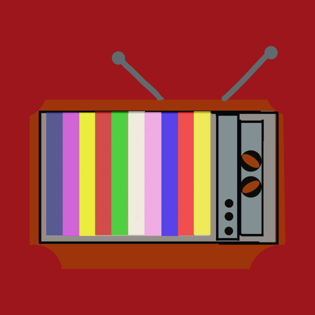 Old television by Sshirart