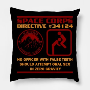 JMC Space Corps Directive #34124 Zero Gravity Pillow