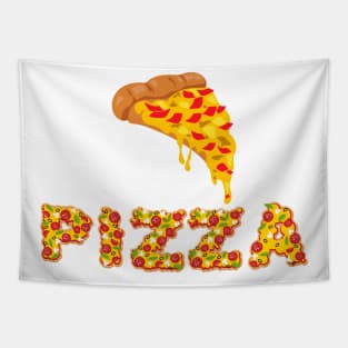 Cheese Pizza Day Tapestry