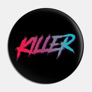 Killer Typographic Design Pin