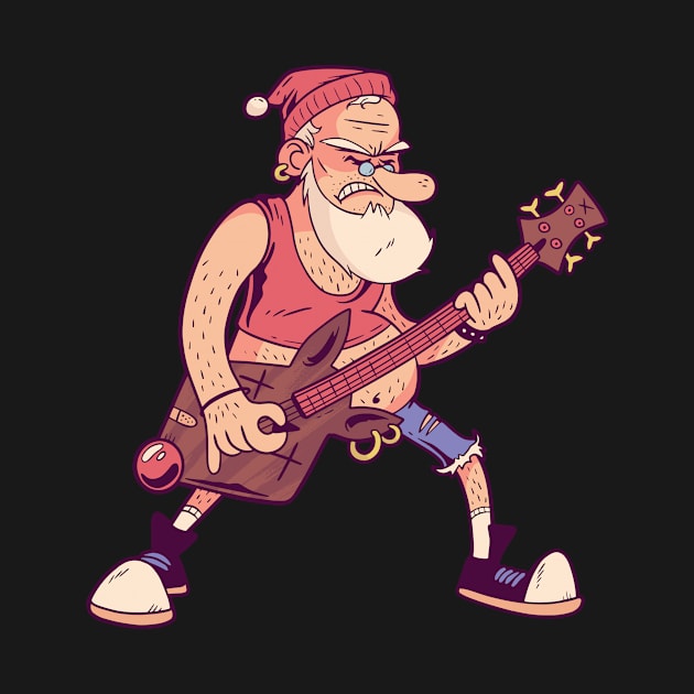 Rocking Santa by EarlAdrian