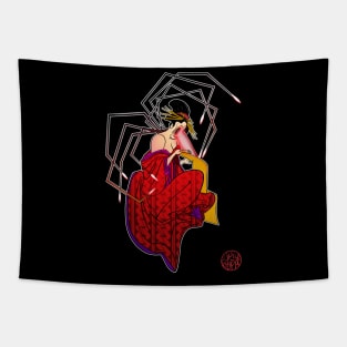 Bijinga - Mechanical spider woman Tapestry