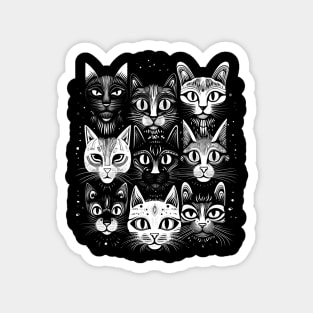 Gang of Cats Magnet