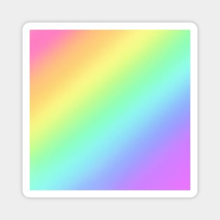 Bright Rainbow Gradient Magnet