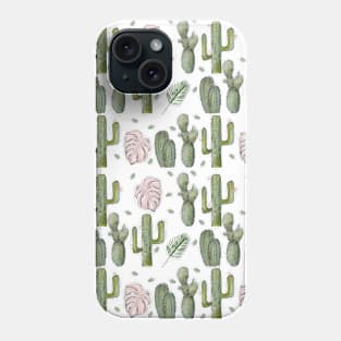 Cactus Flower pattern Phone Case