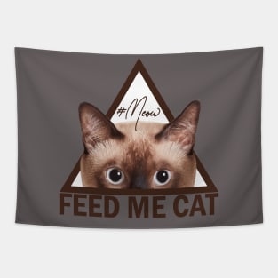 Feed Me Meow Tapestry
