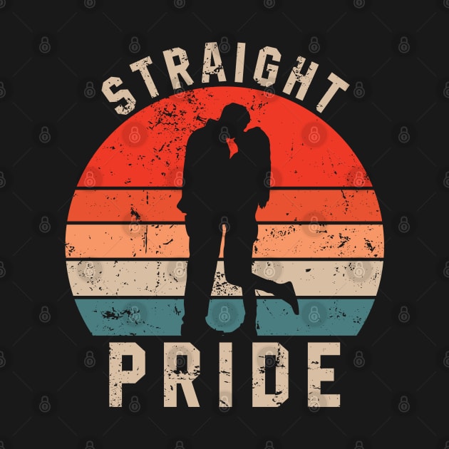 Straight Pride - Say no to LGBT by Sassy The Line Art