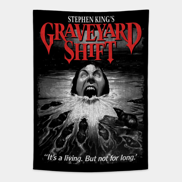 Stephen King Graveyard Shift Halloween Shirt - High-Quality