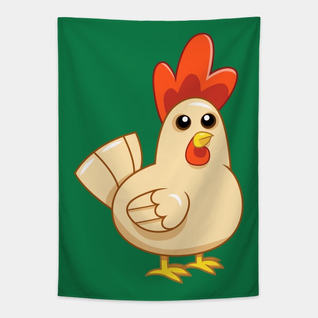 Chicken Tapestry by CloudyGlow