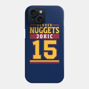 Denver Nuggets Jokic 15 Limited Edition Phone Case