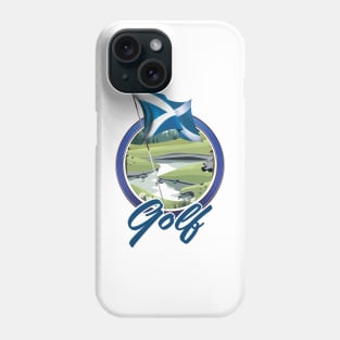 Golf Scotland logo Phone Case