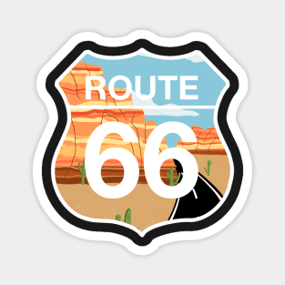 Route 66 Sign Magnet