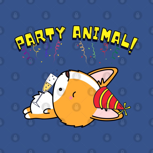 Party Animal Corgi by Pet Station