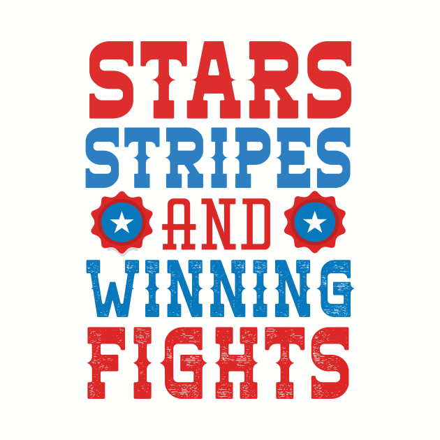Stars Stripes And Winning Fights by Eugenex