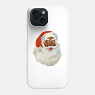 Black Santa's Beard is Fluffy Phone Case