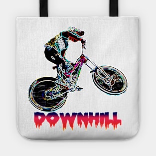 mtb downhill Tote