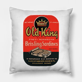 Old King - Finest Norwegian Sardines Pillow