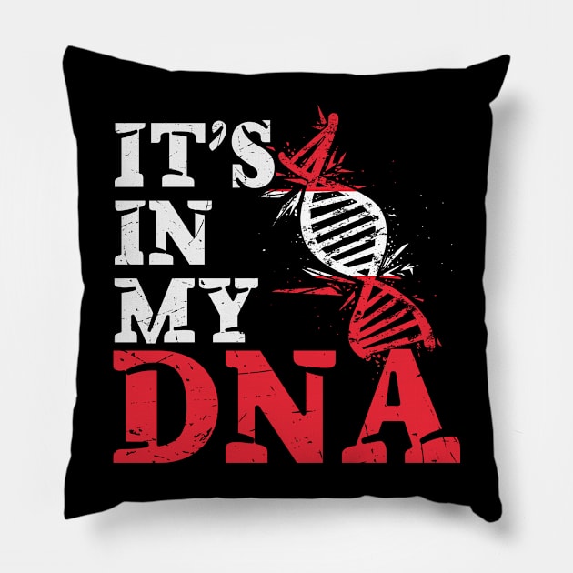 It's in my DNA - Austria Pillow by JayD World