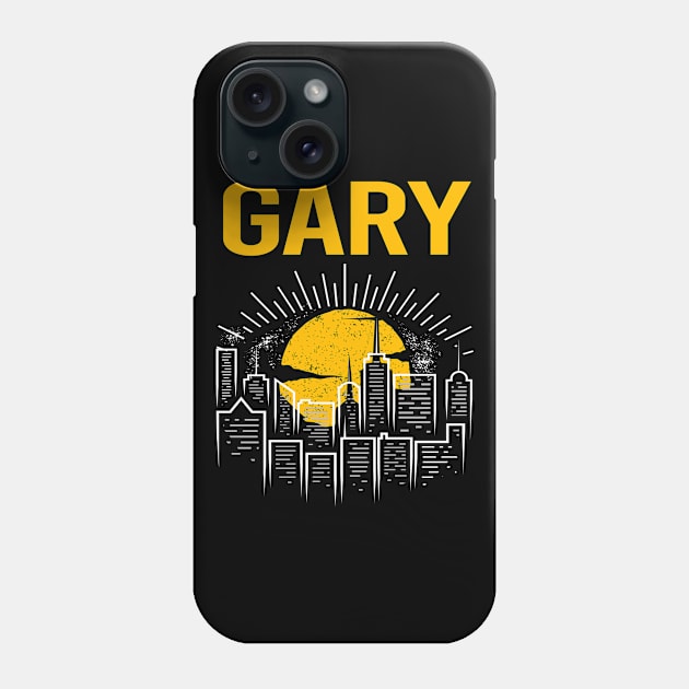 Yellow Moon Gary Phone Case by flaskoverhand