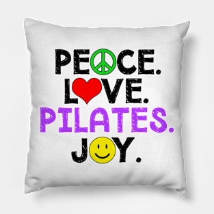 Peace Love Pilates Joy Pillow