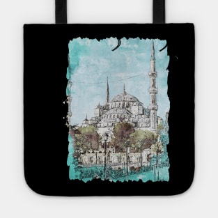 Blue Mosque Tote