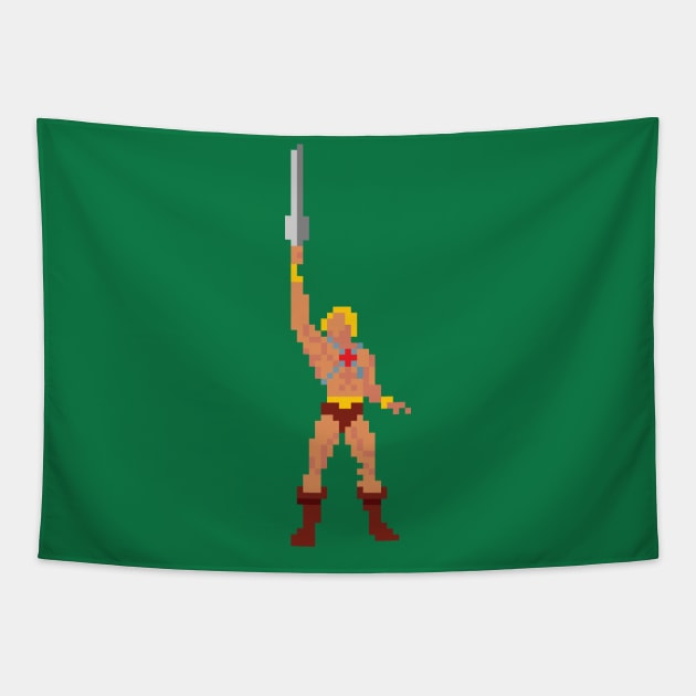 MUSCLE MAN Tapestry by Conquest Art