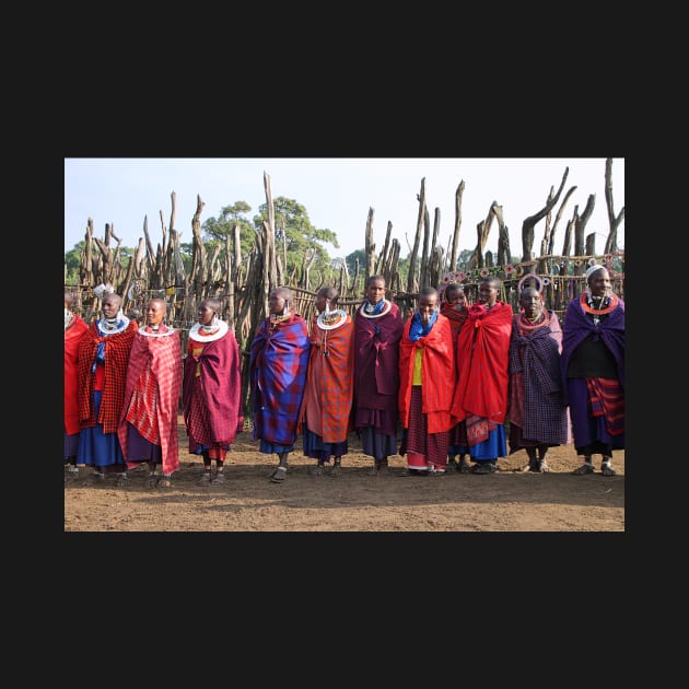 Maasai (Masai) Women of Kenya & Tanzania by Carole-Anne