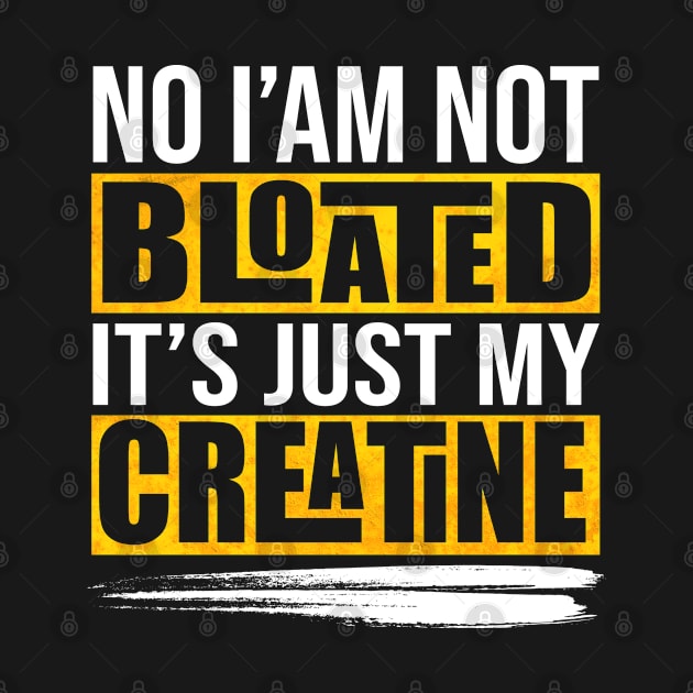 Humorous Bloated Creatine Artwork by swissles