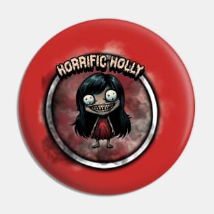 Horrific Holly Pin