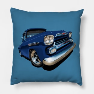 1959 Chevy Apache pick up truck Pillow