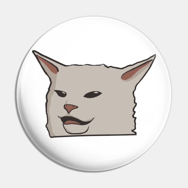 funny Woman Yelling at a Cat meme Confused Cat at Dinner Table cat Pin by Amelia Emmie